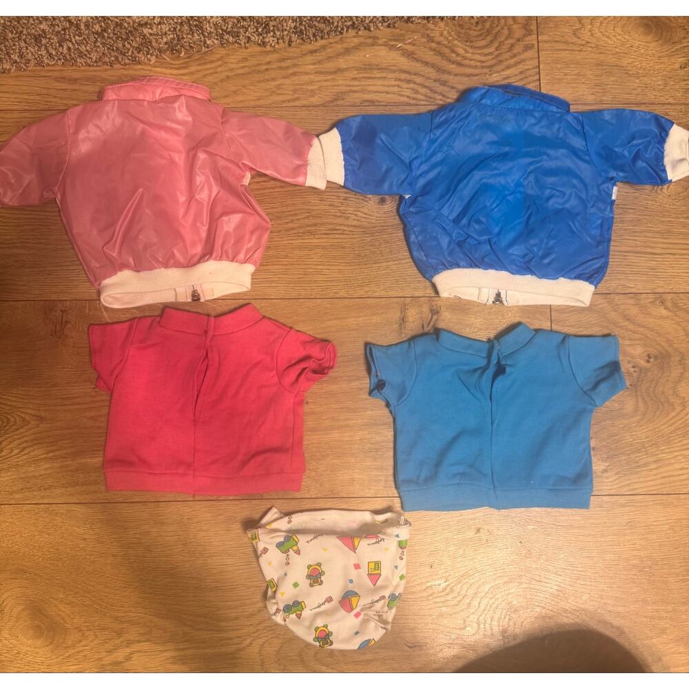 Vintage 1980s Cabbage Patch Kids Colorforms clothing & cloth diaper lot - Picture 8 of 9